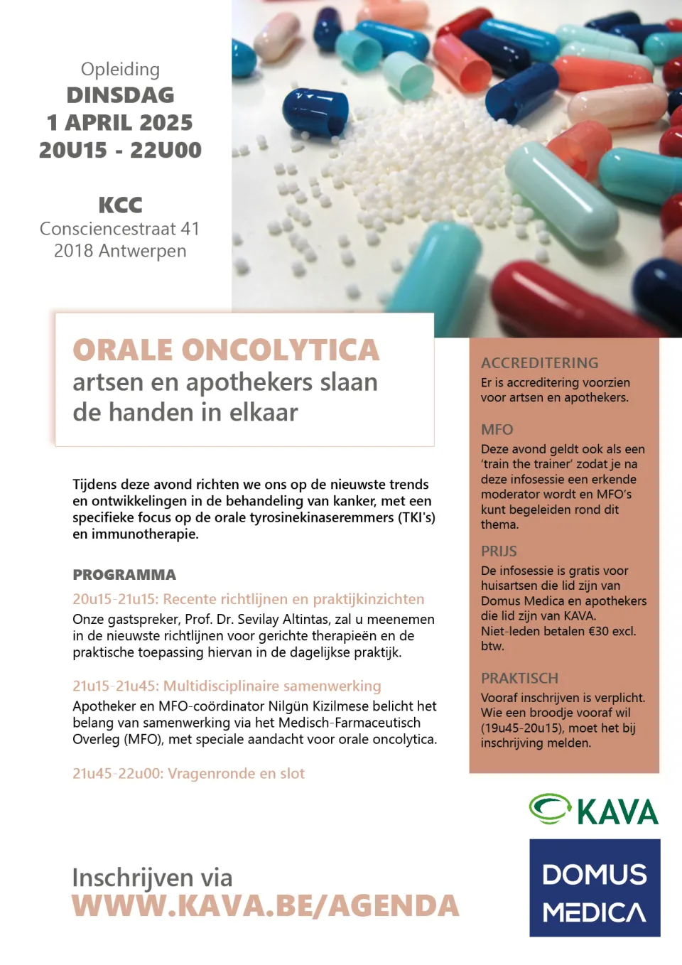 uitnodiging orale oncolytica