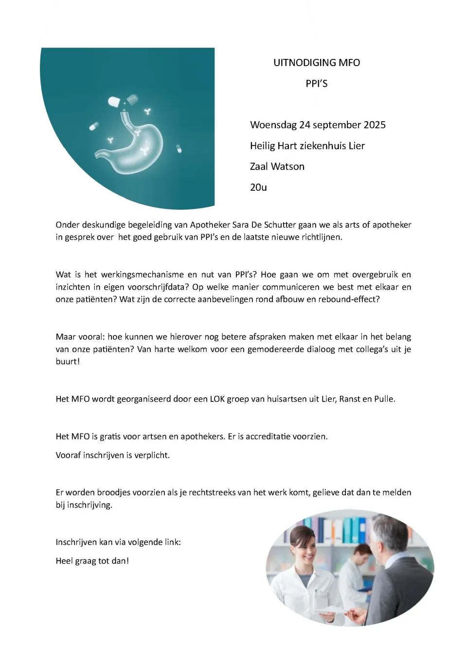 uitnodiging MFO Lier