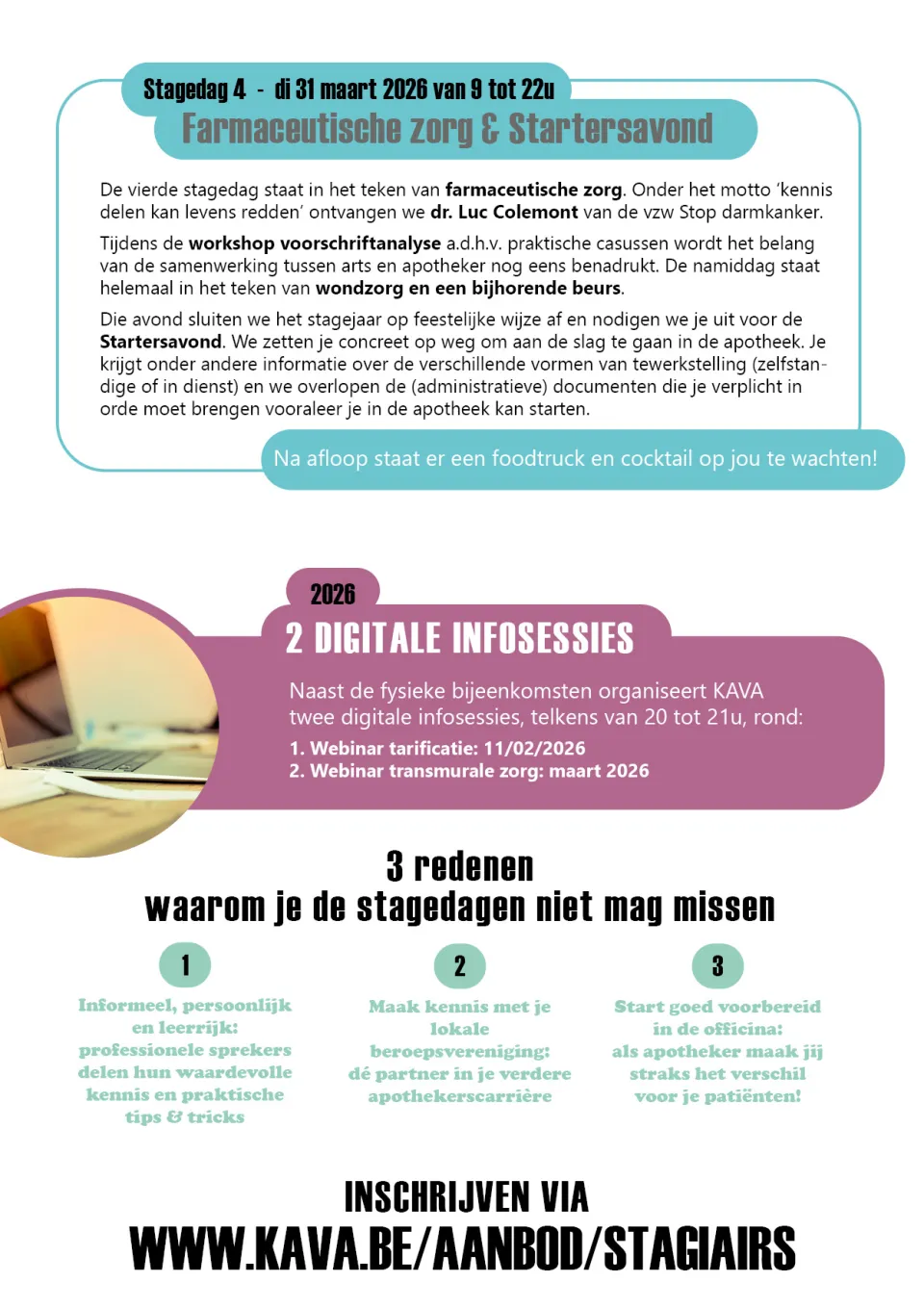 Uitnodiging stagedagen 3